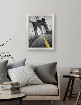 Cuadro decorativo Puente de Brooklyn – Pop de Moises Levy técnica mixta Cuadros Jr