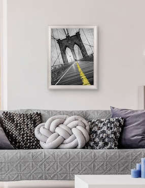 Cuadro decorativo Puente de Brooklyn – Pop de Moises Levy técnica mixta Cuadros Jr