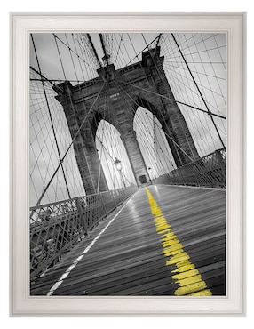 Cuadro decorativo Puente de Brooklyn – Pop de Moises Levy técnica mixta Cuadros Jr