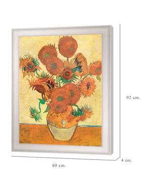 Cuadro decorativo Van Gogh – Girasoles de Portfolio Arts Group técnica mixta Cuadros Jr