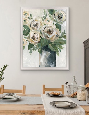 Cuadro decorativo Profundidad floral de Carol Robinson técnica mixta Cuadros Jr