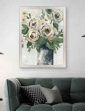 Cuadro decorativo Profundidad floral de Carol Robinson técnica mixta Cuadros Jr