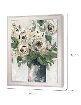 Cuadro decorativo Profundidad floral de Carol Robinson técnica mixta Cuadros Jr