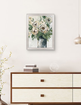 Cuadro decorativo Profundidad floral de Carol Robinson técnica mixta Cuadros Jr