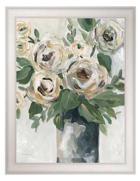 Cuadro decorativo Profundidad floral de Carol Robinson técnica mixta Cuadros Jr