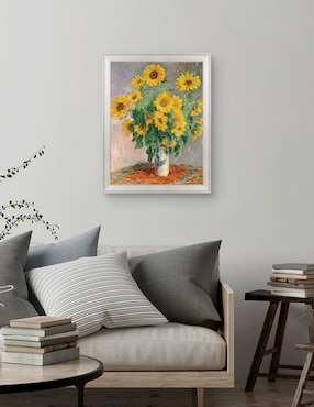 Cuadro decorativo Monet – Girasoles de Portfolio Arts Group técnica mixta Cuadros Jr