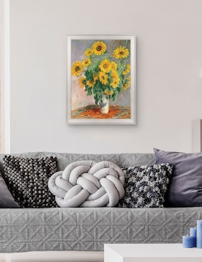 Cuadro decorativo Monet – Girasoles de Portfolio Arts Group técnica mixta Cuadros Jr