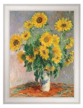 Cuadro decorativo Monet – Girasoles de Portfolio Arts Group técnica mixta Cuadros Jr