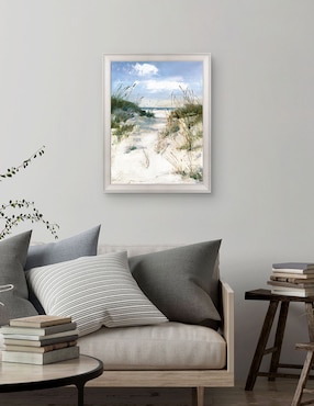 Cuadro decorativo Vista de dunas de Sally Swatland técnica mixta Cuadros Jr