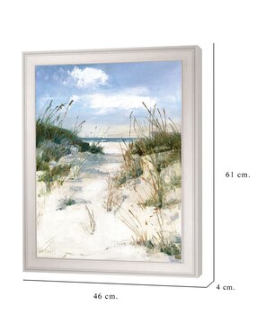 Cuadro decorativo Vista de dunas de Sally Swatland técnica mixta Cuadros Jr