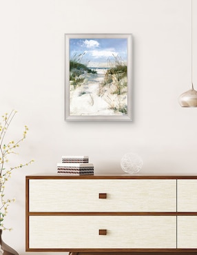 Cuadro decorativo Vista de dunas de Sally Swatland técnica mixta Cuadros Jr