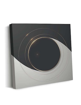 Cuadro decorativo Canvas Art MX Brillante Redondo con Barniz a registro