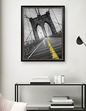 Cuadro decorativo Puente de Brooklyn – Pop de Moises Levy técnica mixta Cuadros Jr