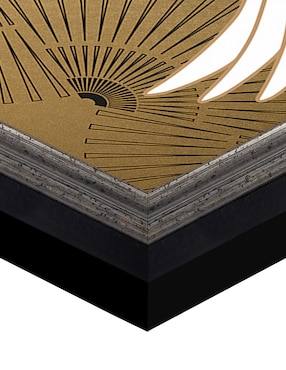 Cuadro decorativo Grulla joya japonesa de Nikki Chu técnica mixta Cuadros Jr
