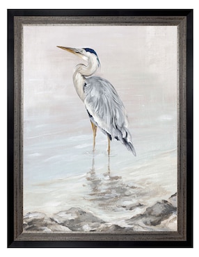 Cuadro decorativo Belleza de la garza I de Eva Watts técnica mixta Cuadros Jr