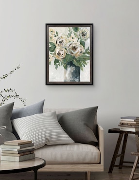 Cuadro decorativo Profundidad floral de Carol Robinson técnica mixta Cuadros Jr
