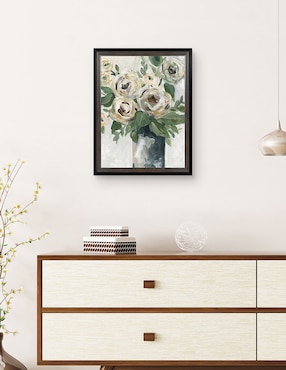 Cuadro decorativo Profundidad floral de Carol Robinson técnica mixta Cuadros Jr