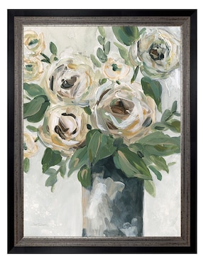 Cuadro decorativo Profundidad floral de Carol Robinson técnica mixta Cuadros Jr