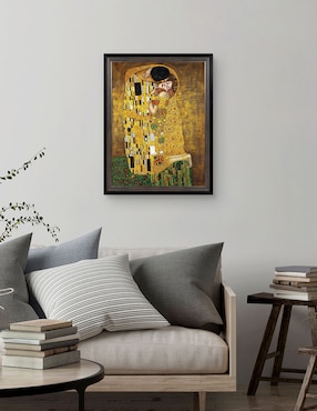 Cuadro decorativo El beso eterno de Gustav Klimt técnica mixta Cuadros Jr