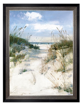 Cuadro decorativo Vista de dunas de Sally Swatland técnica mixta Cuadros Jr