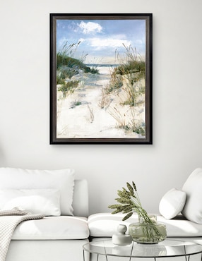 Cuadro decorativo Vista de dunas de Sally Swatland técnica mixta Cuadros Jr