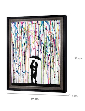 Cuadro decorativo Precipicio de Marc Allante técnica mixta Cuadros Jr