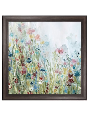 Cuadro decorativo Pradera de flores silvestres de Carol Robinson técnica mixta Cuadros Jr