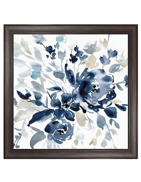 Cuadro decorativo Jardín índigo I de Carol Robinson técnica mixta Cuadros Jr