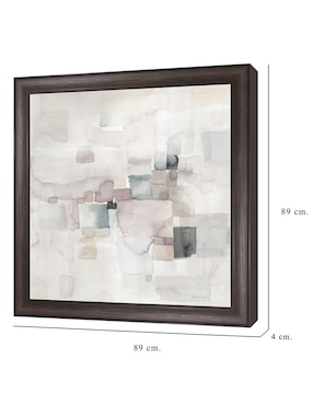 Cuadro decorativo Abstracto gris II de Cynthia Coulter técnica mixta Cuadros Jr