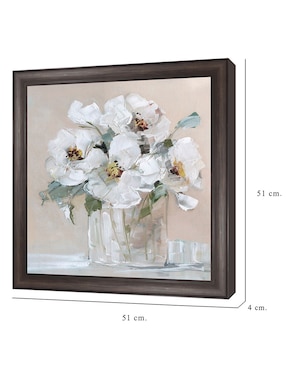 Cuadro decorativo Blancos suaves I de Sally Swatland técnica mixta Cuadros Jr