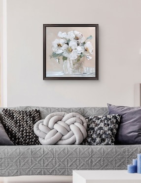 Cuadro decorativo Blancos suaves I de Sally Swatland técnica mixta Cuadros Jr