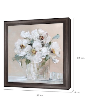 Cuadro decorativo Blancos suaves I de Sally Swatland técnica mixta Cuadros Jr