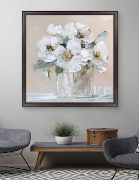 Cuadro decorativo Blancos suaves I de Sally Swatland técnica mixta Cuadros Jr