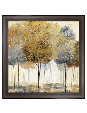 Cuadro decorativo Bosque metálico I de Nan técnica mixta Cuadros Jr