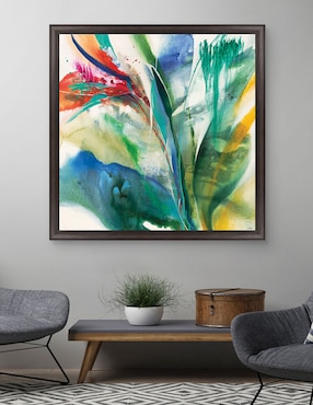 Cuadro decorativo Ave del Paraíso de K. Nari técnica mixta Cuadros Jr
