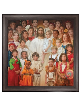 Cuadro decorativo Hijo de Dios de Howard Lyon técnica mixta Cuadros Jr