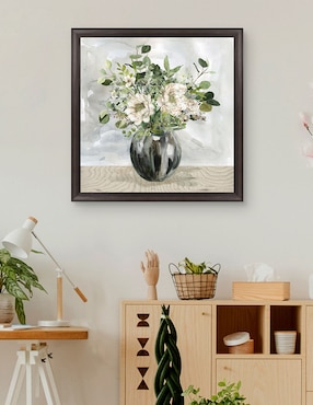 Cuadro decorativo Floral sofisticado de Carol Robinson técnica mixta Cuadros Jr