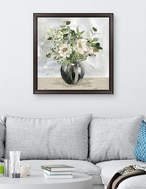 Cuadro decorativo Floral sofisticado de Carol Robinson técnica mixta Cuadros Jr