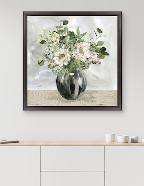 Cuadro decorativo Floral sofisticado de Carol Robinson técnica mixta Cuadros Jr