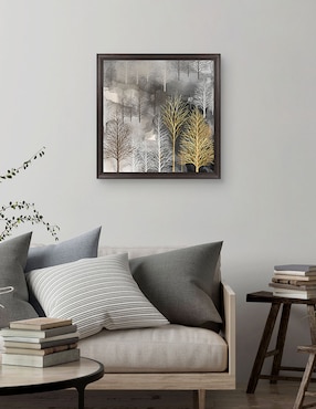 Cuadro decorativo Árbol invernal de Heather Hayes técnica mixta Cuadros Jr