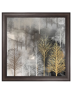 Cuadro decorativo Árbol invernal de Heather Hayes técnica mixta Cuadros Jr