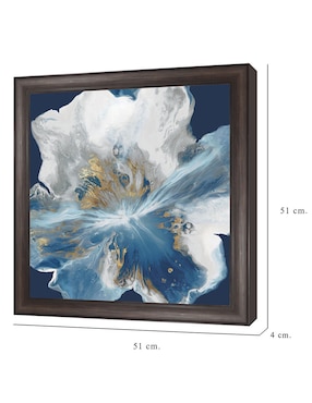 Cuadro decorativo Enigma líquido II de Eva Watts técnica mixta Cuadros Jr