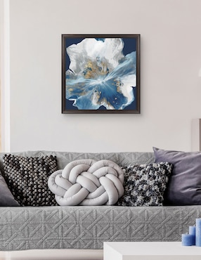 Cuadro decorativo Enigma líquido II de Eva Watts técnica mixta Cuadros Jr