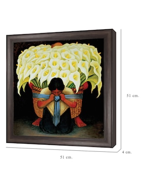 Cuadro decorativo Rivera – El vendedor de alcatraces de Portfolio Arts Group técnica mixta Cuadros Jr