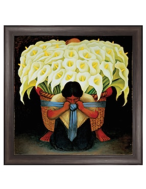 Cuadro decorativo Rivera – El vendedor de alcatraces de Portfolio Arts Group técnica mixta Cuadros Jr