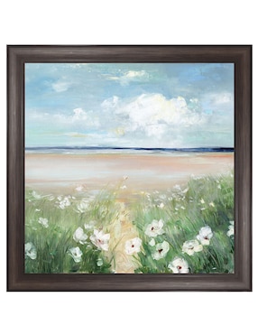 Cuadro decorativo Flores silvestres oceánicas de Sally Swatland técnica mixta Cuadros Jr