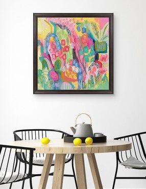 Cuadro decorativo Suelto y libre de Suzanne Allard técnica mixta Cuadros Jr