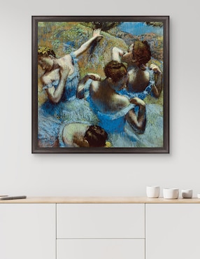 Cuadro decorativo Degas – Bailarinas en azul de Portfolio Arts Group técnica mixta Cuadros Jr