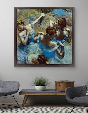 Cuadro decorativo Degas – Bailarinas en azul de Portfolio Arts Group técnica mixta Cuadros Jr