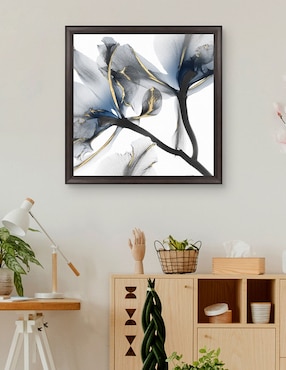 Cuadro decorativo Brillo índigo ciclamen 2 de Albert Koetsier técnica mixta Cuadros Jr